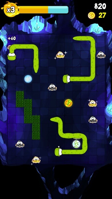Emulate iPhone app Feed the Snake using MyAndroid