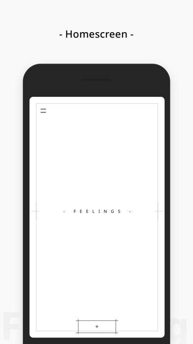 Emulate iPhone app Feelings - Mood Journal using MyAndroid