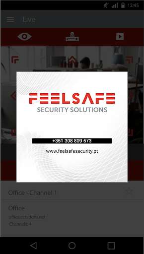 Run android online APK FeelSafe - Security Solutions EasyView from MyAndroid or emulate FeelSafe - Security Solutions EasyView using MyAndroid