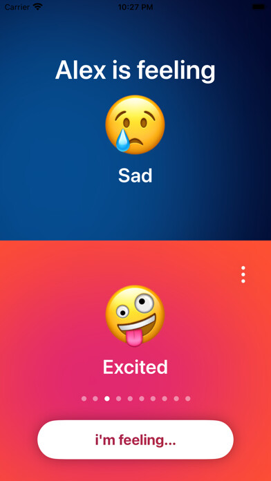 Emulate iPhone app Feels - Share your mood using MyAndroid Emulate iPhone app Feels - Share your mood using MyAndroid