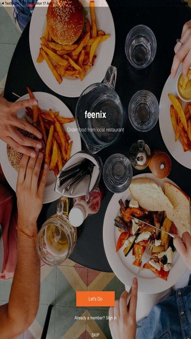 Emulate iPhone app Feenix Food delivery using MyAndroid Emulate iPhone app Feenix Food delivery using MyAndroid