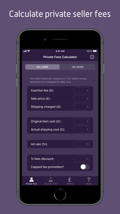 Emulate iPhone app FeesCalc for eBay using MyAndroid Emulate iPhone app FeesCalc for eBay using MyAndroid