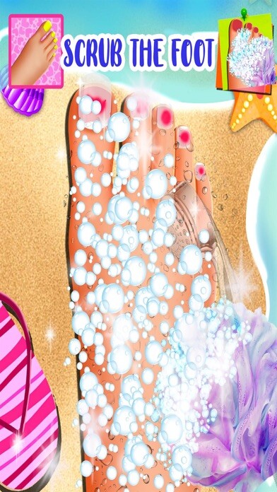 Emulate iPhone app Feet Fashion using MyAndroid