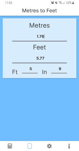Run android online APK Feet Meters Converter from MyAndroid or emulate Feet Meters Converter using MyAndroid