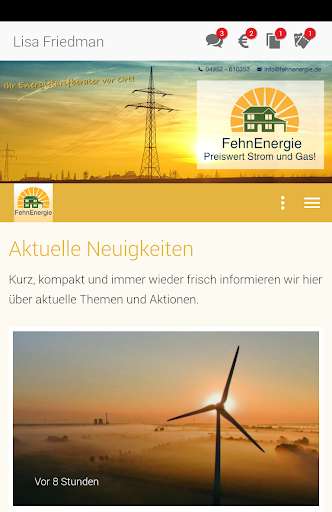 Run android online APK FehnEnergie from MyAndroid or emulate FehnEnergie using MyAndroid