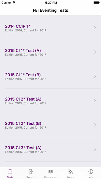 Emulate iPhone app FEI EquiTests 2 - Eventing using MyAndroid Emulate iPhone app FEI EquiTests 2 - Eventing using MyAndroid