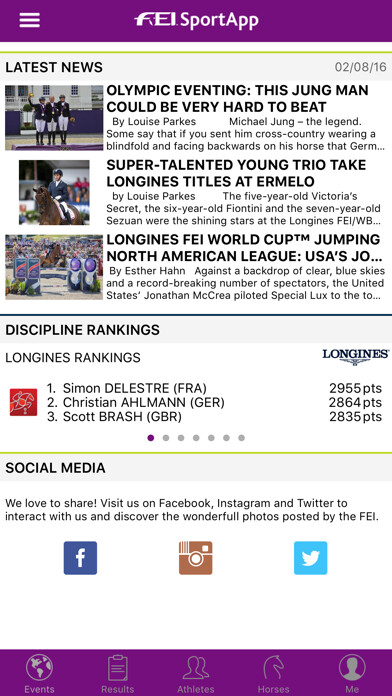 Emulate iPhone app FEI SportApp using MyAndroid Emulate iPhone app FEI SportApp using MyAndroid