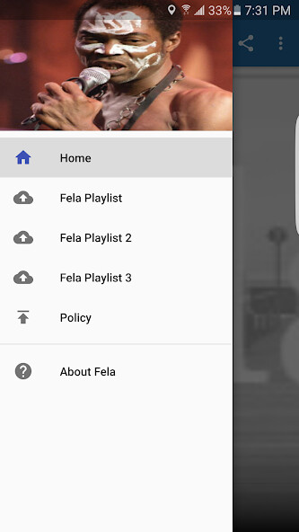 Run android online APK Fela Kuti (Afrobeat) from MyAndroid or emulate Fela Kuti (Afrobeat) using MyAndroid Run android online APK Fela Kuti (Afrobeat) from MyAndroid or emulate Fela Kuti (Afrobeat) using MyAndroid