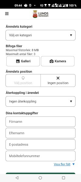 Run android online APK Felanmälan Lunds kommun from MyAndroid or emulate Felanmälan Lunds kommun using MyAndroid