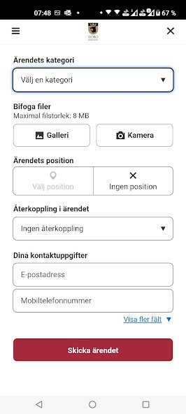 Run android online APK Felanmälan Sjöbo kommun from MyAndroid or emulate Felanmälan Sjöbo kommun using MyAndroid