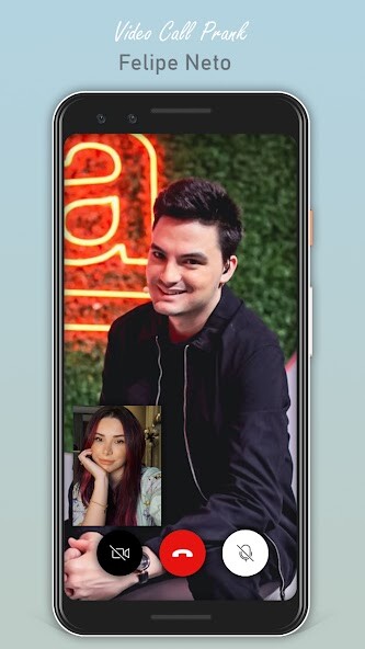 Run android online APK Felipe Neto Video Call Prank from MyAndroid or emulate Felipe Neto Video Call Prank using MyAndroid
