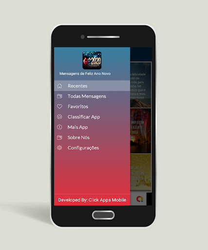 Emulate Android APK Feliz Ano Novo Mensagens