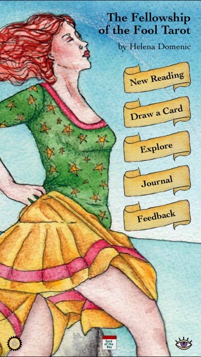 Emulate iPhone app Fellowship of the Fool Tarot using MyAndroid Emulate iPhone app Fellowship of the Fool Tarot using MyAndroid