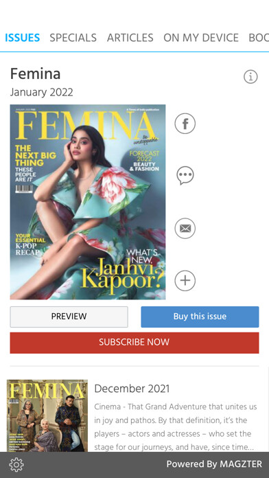 Emulate iPhone app Femina Magazine using MyAndroid Emulate iPhone app Femina Magazine using MyAndroid