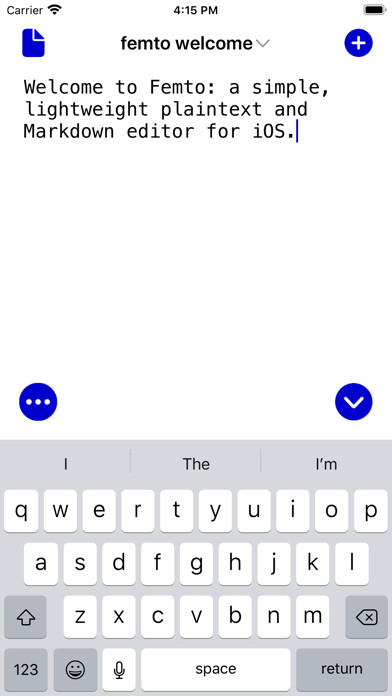 Emulate iPhone app Femto Editor using MyAndroid Emulate iPhone app Femto Editor using MyAndroid