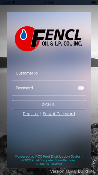 Emulate iPhone app Fencl Oil & LP using MyAndroid