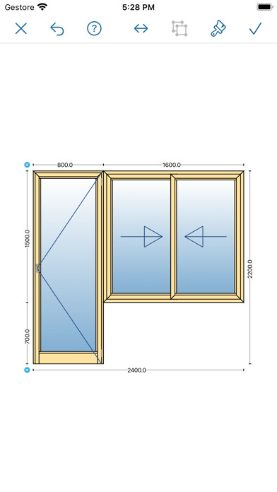 Emulate iPhone app Fenestra+ for PVC & Aluminium using MyAndroid Emulate iPhone app Fenestra+ for PVC & Aluminium using MyAndroid
