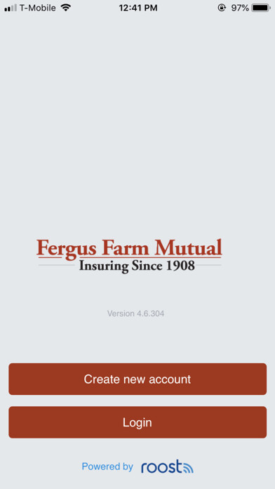 Emulate iPhone app Fergus Farm Mutual using MyAndroid Emulate iPhone app Fergus Farm Mutual using MyAndroid