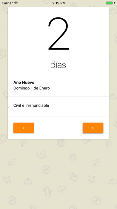 Emulate iPhone app Feriados de Chile using MyAndroid Emulate iPhone app Feriados de Chile using MyAndroid