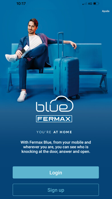 Emulate iPhone app Fermax Blue using MyAndroid