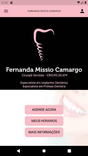 Run android online APK Fernanda Missio Camargo from MyAndroid or emulate Fernanda Missio Camargo using MyAndroid