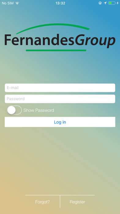 Emulate iPhone app Fernandes B2B using MyAndroid