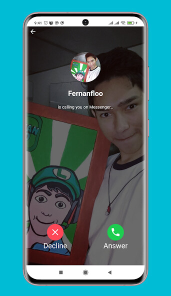 Run android online APK Fernanfloo Fake Call from MyAndroid or emulate Fernanfloo Fake Call using MyAndroid
