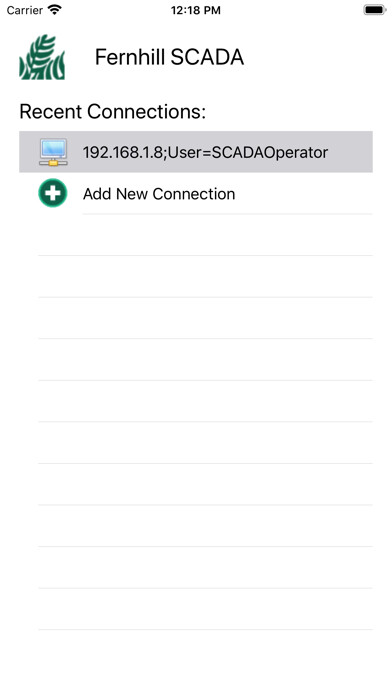 Emulate iPhone app Fernhill SCADA using MyAndroid
