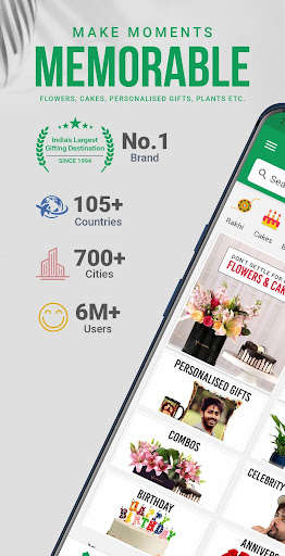 Run android online APK Ferns N Petals: Flowers, Cakes, Gifts Delivery App from MyAndroid or emulate Ferns N Petals: Flowers, Cakes, Gifts Delivery App using MyAndroid