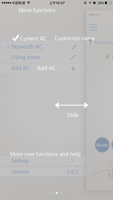 Emulate iPhone app Ferroli air conditioner using MyAndroid Emulate iPhone app Ferroli air conditioner using MyAndroid