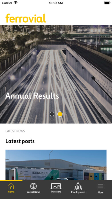 Emulate iPhone app Ferrovial app using MyAndroid