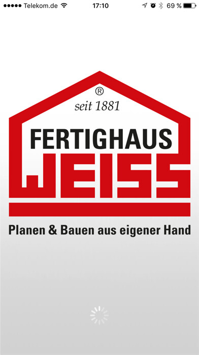 Emulate iPhone app Fertighaus Weiss using MyAndroid Emulate iPhone app Fertighaus Weiss using MyAndroid