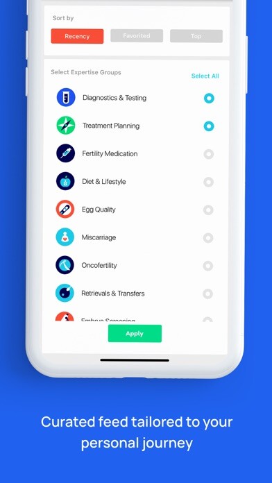 Emulate iPhone app FertilityAnswers using MyAndroid