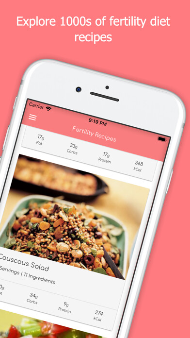 Emulate iPhone app Fertility Diet Guide using MyAndroid Emulate iPhone app Fertility Diet Guide using MyAndroid