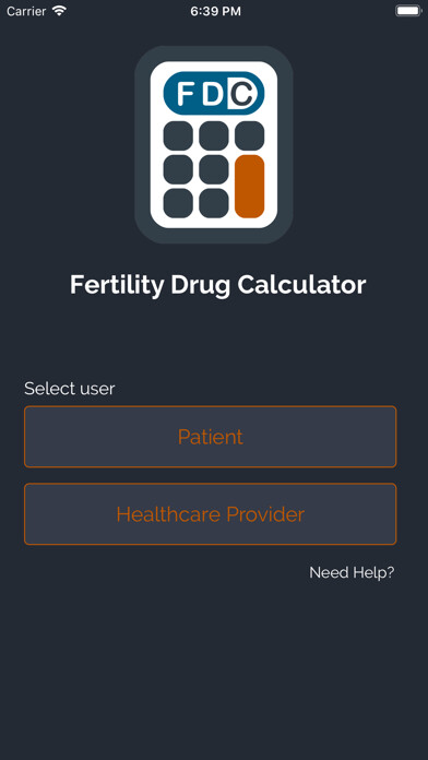 Emulate iPhone app Fertility Drug Calculator: FDC using MyAndroid Emulate iPhone app Fertility Drug Calculator: FDC using MyAndroid