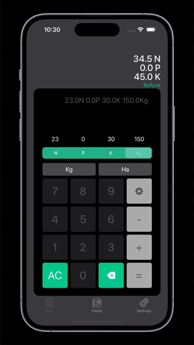 Emulate iPhone app Fertilizer Calc App using MyAndroid Emulate iPhone app Fertilizer Calc App using MyAndroid