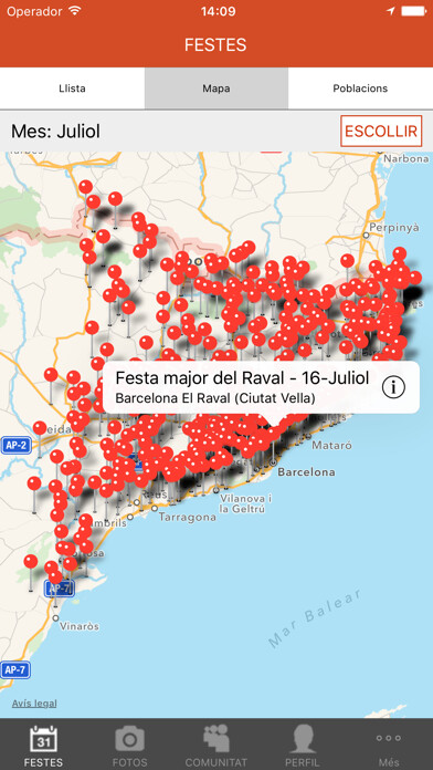 Emulate iPhone app FesCAT festes majors de Catalunya using MyAndroid Emulate iPhone app FesCAT festes majors de Catalunya using MyAndroid