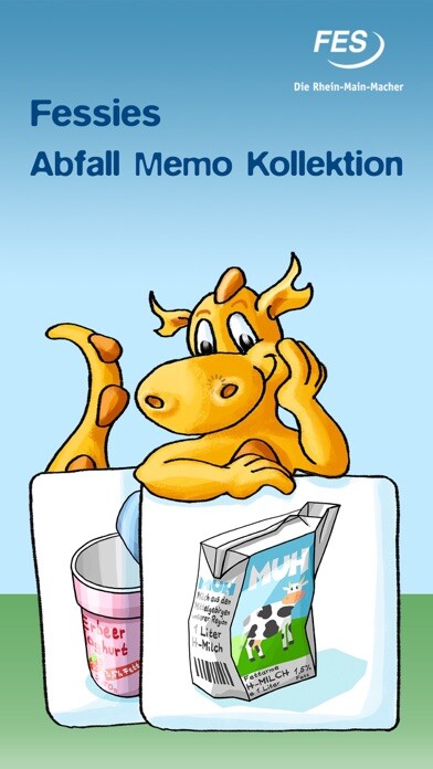 Emulate iPhone app Fessies Abfall Memo using MyAndroid