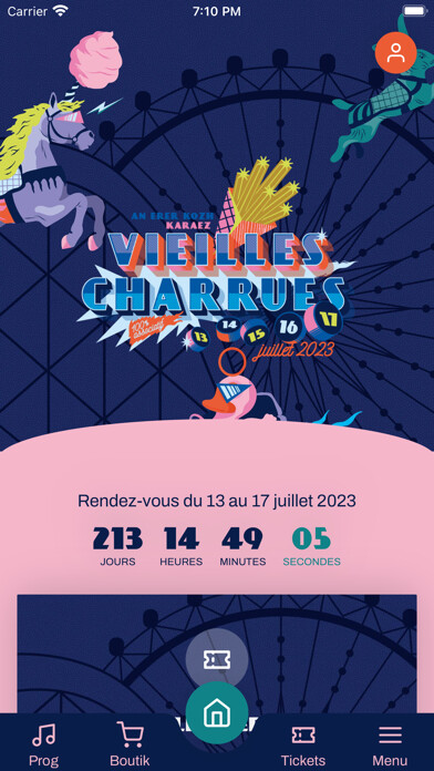 Emulate iPhone app Festival des Vieilles Charrues using MyAndroid Emulate iPhone app Festival des Vieilles Charrues using MyAndroid