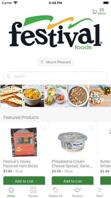 Emulate iPhone app Festival Foods using MyAndroid Emulate iPhone app Festival Foods using MyAndroid