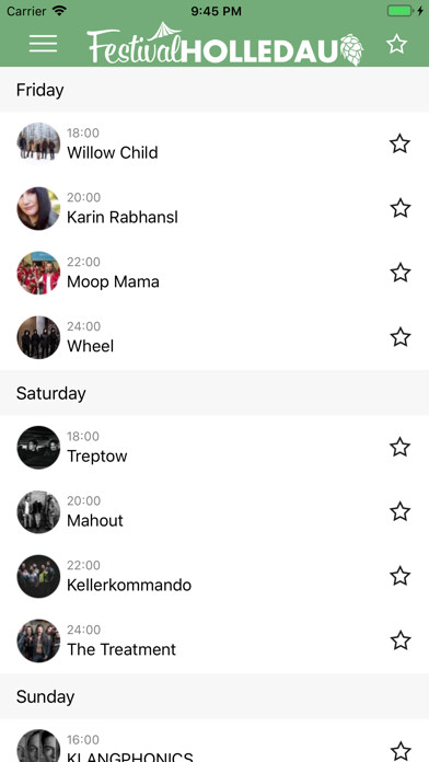 Emulate iPhone app Festival Holledau - Empfenbach using MyAndroid Emulate iPhone app Festival Holledau - Empfenbach using MyAndroid
