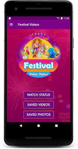 Emulate Android APK Festival video status Emulate Android APK Festival video status