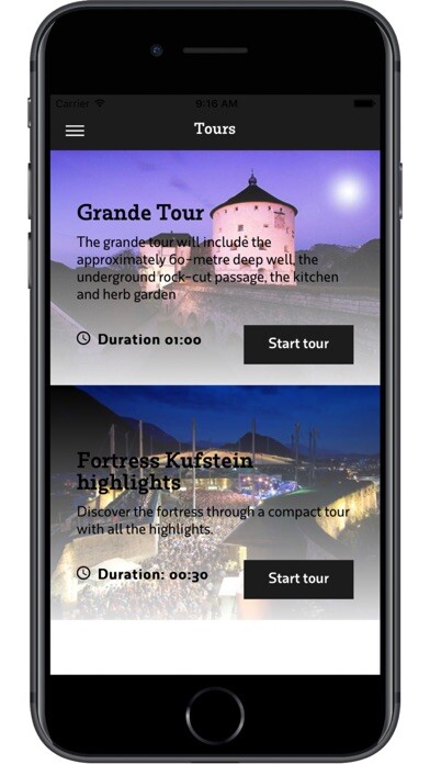 Emulate iPhone app Festung Kufstein using MyAndroid Emulate iPhone app Festung Kufstein using MyAndroid