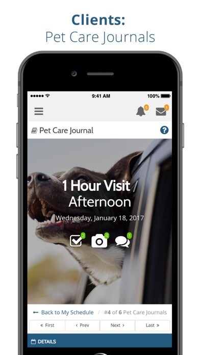 Emulate iPhone app Fetch! Pet Care using MyAndroid