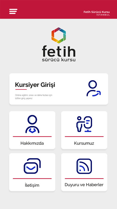 Emulate iPhone app Fetih Sürücü Kursu using MyAndroid Emulate iPhone app Fetih Sürücü Kursu using MyAndroid