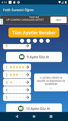 Run android online APK Fetih Suresi 29 Ayet Ezberle ve Dinle from MyAndroid or emulate Fetih Suresi 29 Ayet Ezberle ve Dinle using MyAndroid Run android online APK Fetih Suresi 29 Ayet Ezberle ve Dinle from MyAndroid or emulate Fetih Suresi 29 Ayet Ezberle ve Dinle using MyAndroid