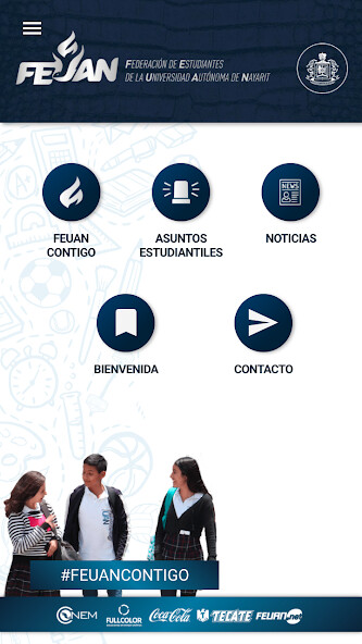 Run android online APK FEUAN Contigo from MyAndroid or emulate FEUAN Contigo using MyAndroid