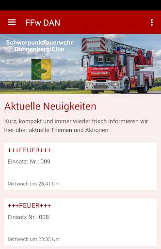 Run android online APK Feuerwehr Dannenberg from MyAndroid or emulate Feuerwehr Dannenberg using MyAndroid