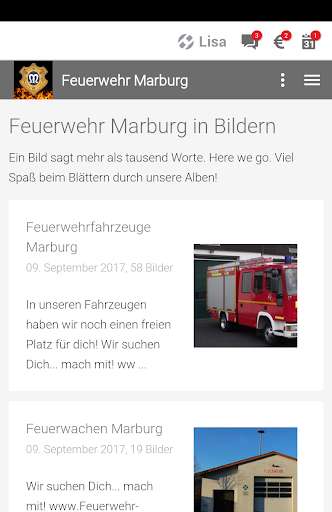 Run android online APK Feuerwehr Marburg from MyAndroid or emulate Feuerwehr Marburg using MyAndroid