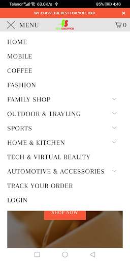 Run android online APK FEX SHOPPING from MyAndroid or emulate FEX SHOPPING using MyAndroid